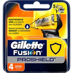 Gillette Fusion5 Proshield skustuvo galvutės 4 vnt peiliukai